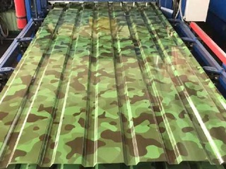 Профлист С20 0.35 мм Камуфляж 1 - в «Монолит-Металлопрокат».