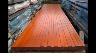 Профлист МП20 0.5 мм RAL 2004 Оранжевый