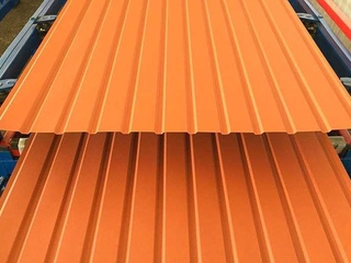 Профлист С8 1 мм RAL 8004 Терракота
