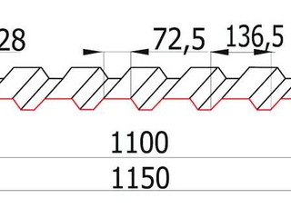 Профлист С8 0.9 мм RAL 9003 Сигнальный Белый 2 - в «Монолит-Металлопрокат».