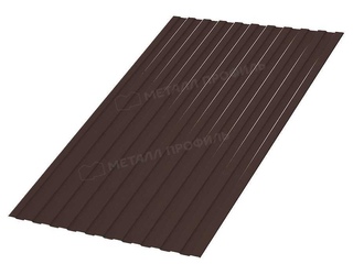 Профлист Металл Профиль C8 0.5 PURETAN® RR 32 Темно-коричневый B 0 - в «Монолит-Металлопрокат».